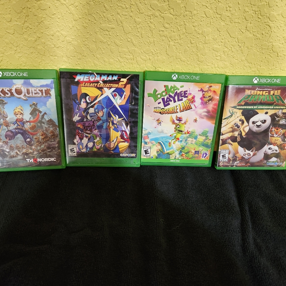 X box one games (lot of 4)